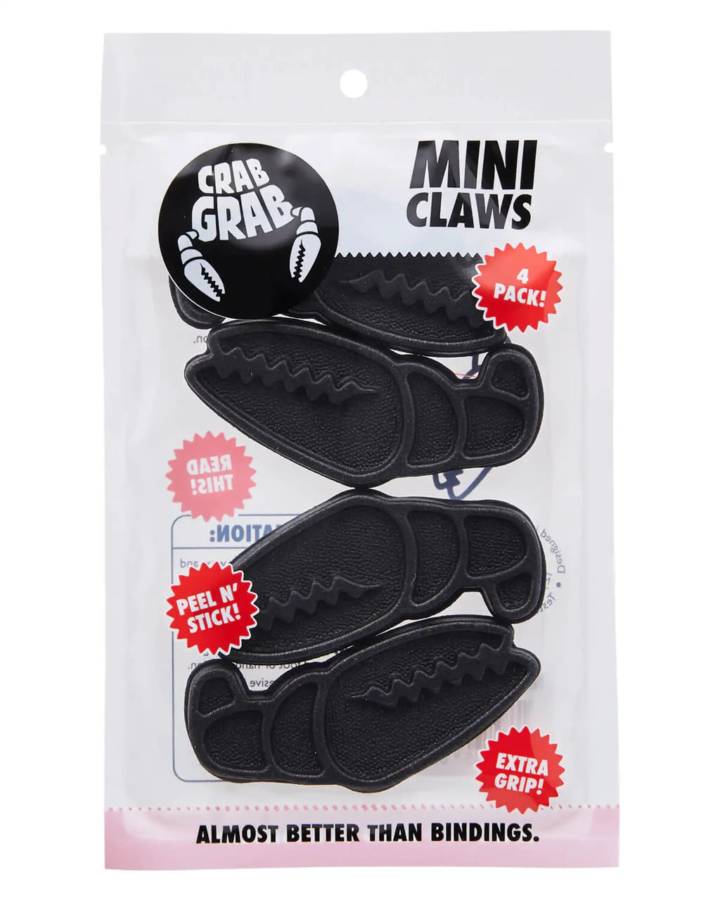 CRAB GRAB Mini Claws Snow Traction Pad - Black – view 2