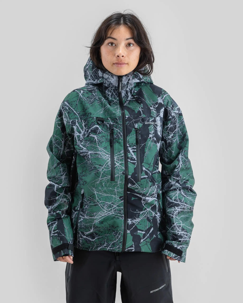 BEYOND MEDALS Pro Tech Print 3L Winter Jacket - Print – view 3