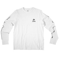 Split Ls Long Sleeve T-Shirt - White