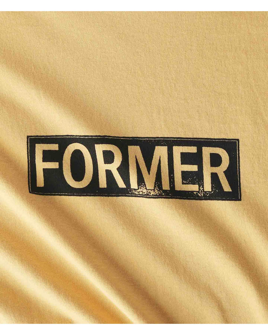 T-shirt Legacy Plate - Mustard