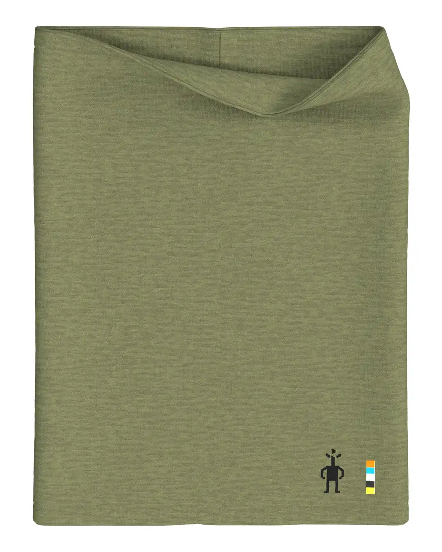 Thermal Merino Reversible Neck Gaiter - Winter Moss Heather