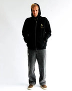 Slant F Zt Zip Hoodie - Black