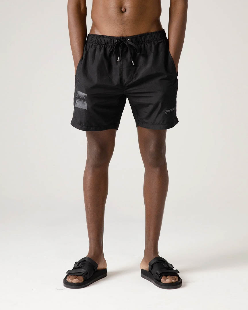 Anderson 16 Swim Trunk Shorts - Black