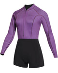 Wetsuit Lunar Longarm 2/2Mm Short - Sunset Purple