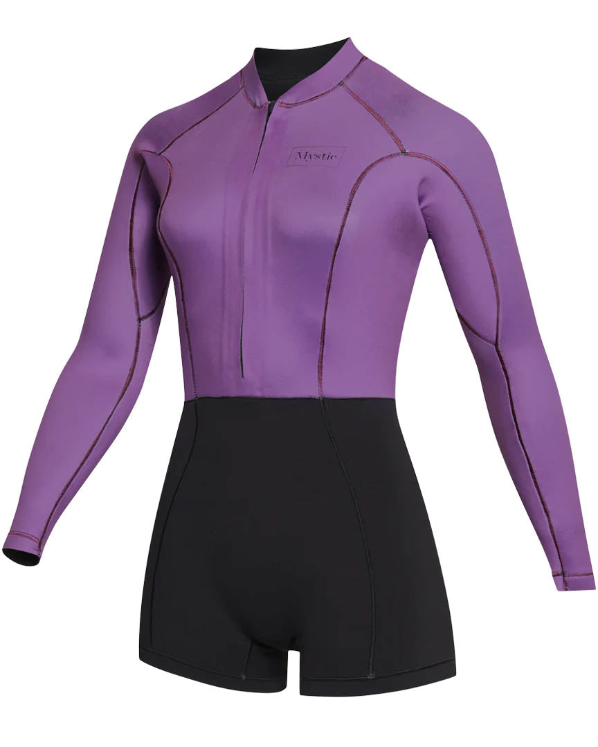 Lunar Longarm 2/2Mm Short Wetsuit - Sunset Purple