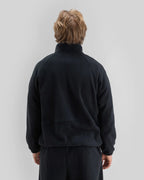 BEYOND MEDALS Half Snap Fleece Fleece - Black – view 3