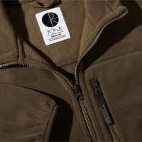 Basic Fleece Jacket - Brown