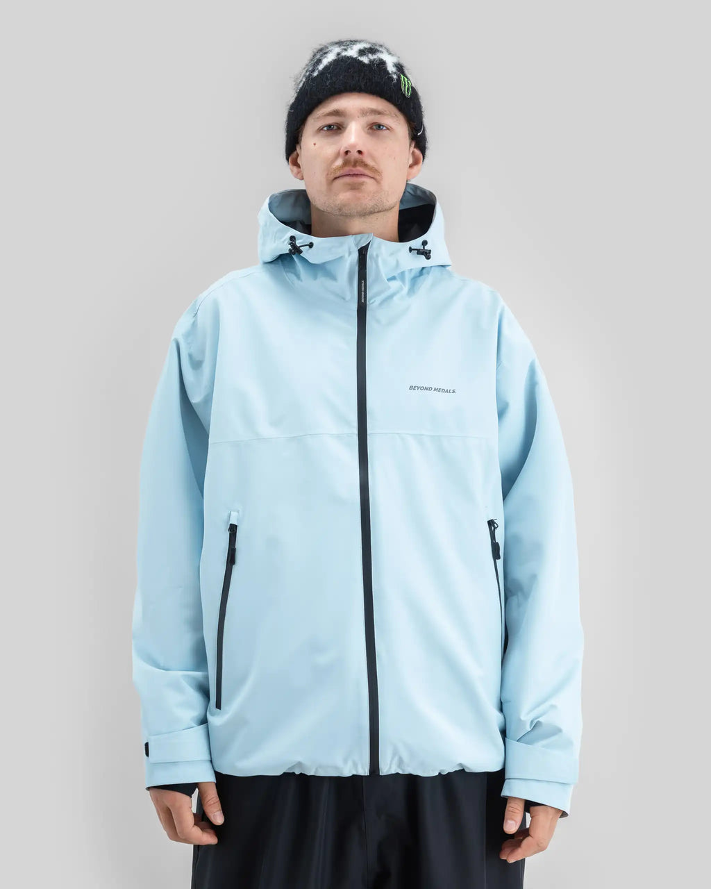 Manteau Neige Park 2L - Light Blue par BEYOND MEDALS – vue 3