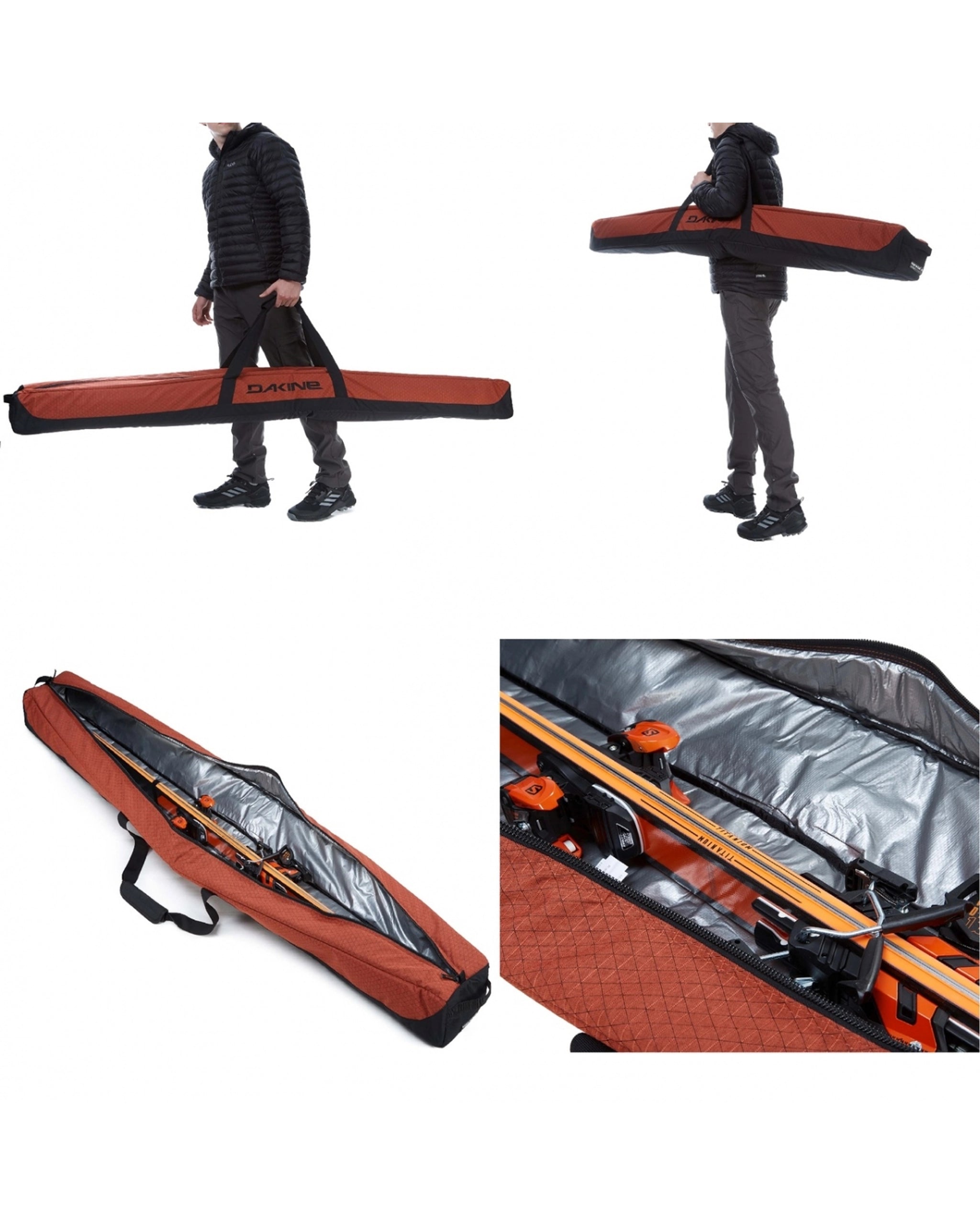 Sac À Skis Padded Ski Sleeve - Black