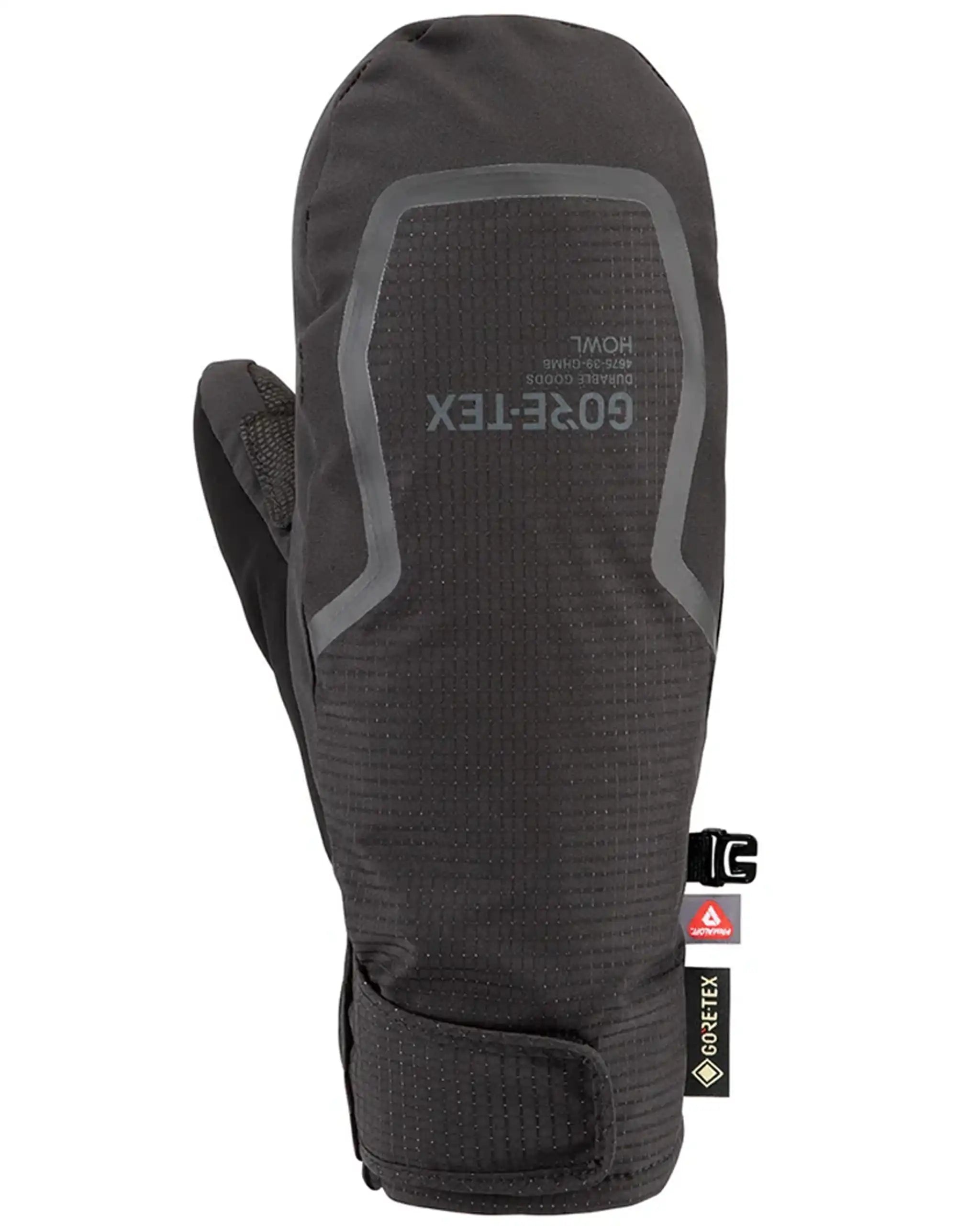 Gants Et Mitaines Helm Gore-Tex Mitt - Black par HOWL – vue 2