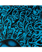 Reissue Knox Firepit Skateboard Deck blue