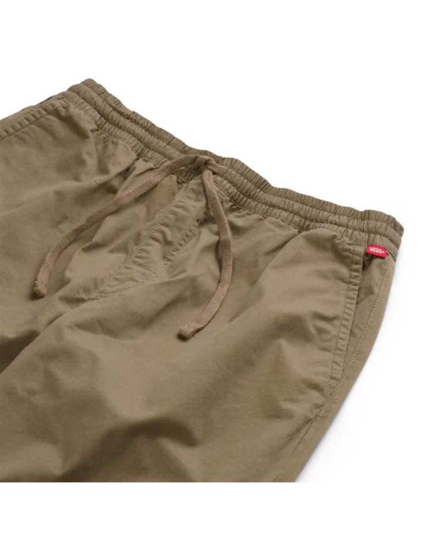 Pantalon Range Baggy Tapered Elastic Waist Pants - Canteen