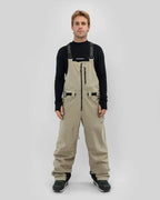 Tech 3L Snow Bib - Beige