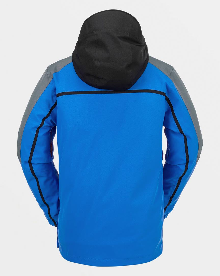 Brighton Pullover Winter Jacket - Electric Blue