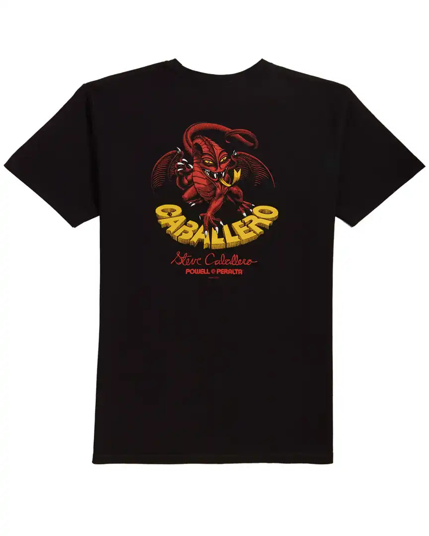 Caballero Classic Dragon 2 T-Shirt - Black