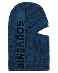 Tuque Multi Yarn Burgular Mask - Blues