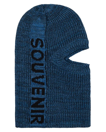 Multi Yarn Burgular Mask - Blues