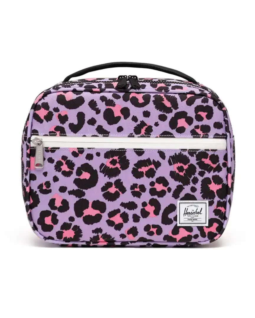 Pop Quiz Little Herschel Lunch Box - Scribble Leopard