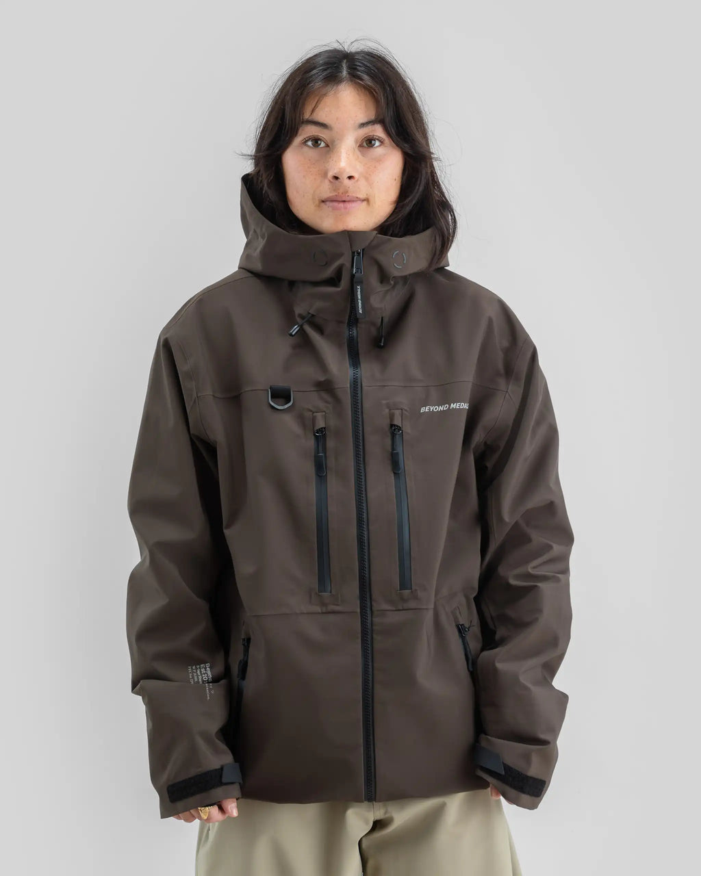 Manteau Neige Pro Tech 3L - Brown par BEYOND MEDALS – vue 3