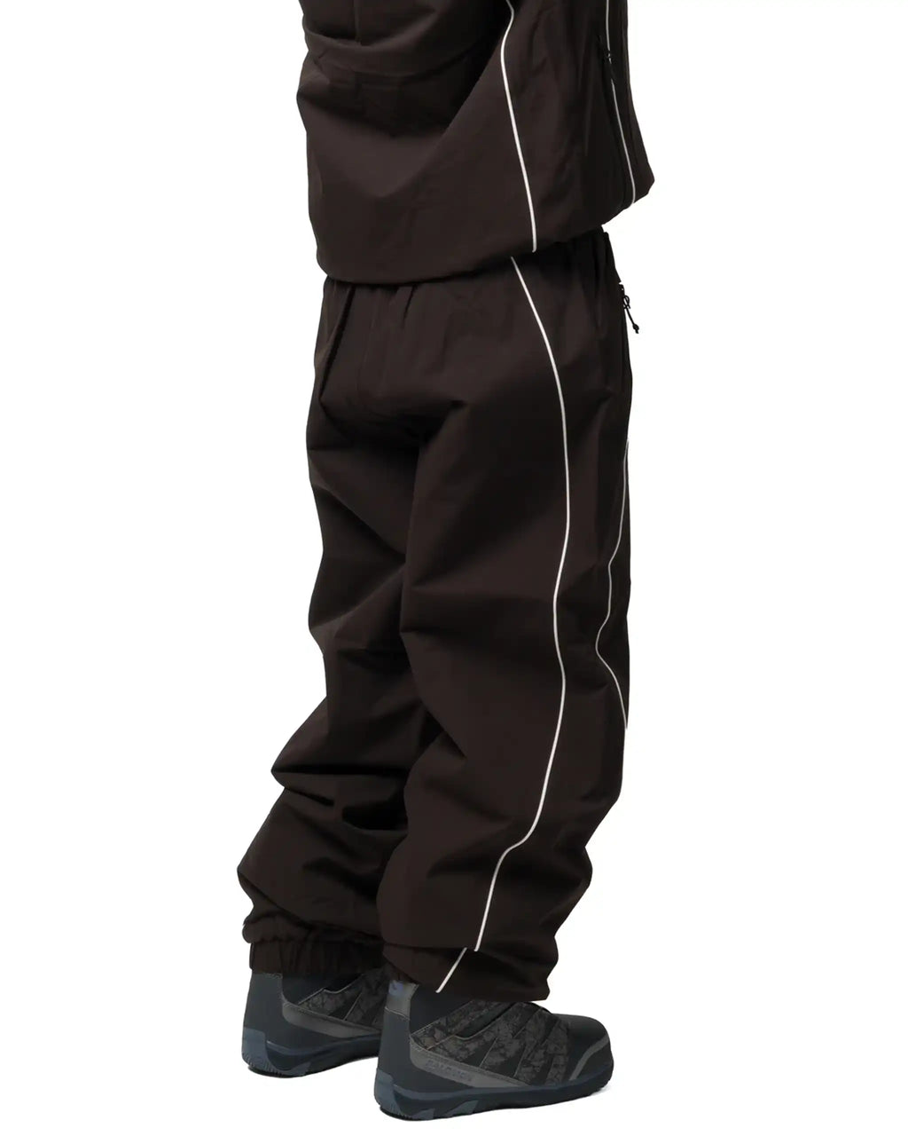 SOUVENIR Insulated Track Pant Snow Pants - Cacoa – view 4