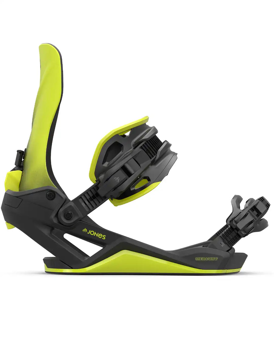 Mercury Fase Snowboard Bindings - Lime Art 2026