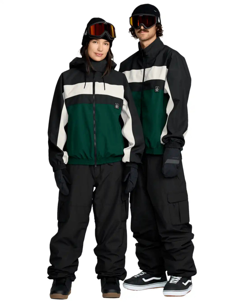 Manteau Neige Dlm - Black/Green