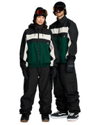 Manteau Neige Dlm - Black/Green