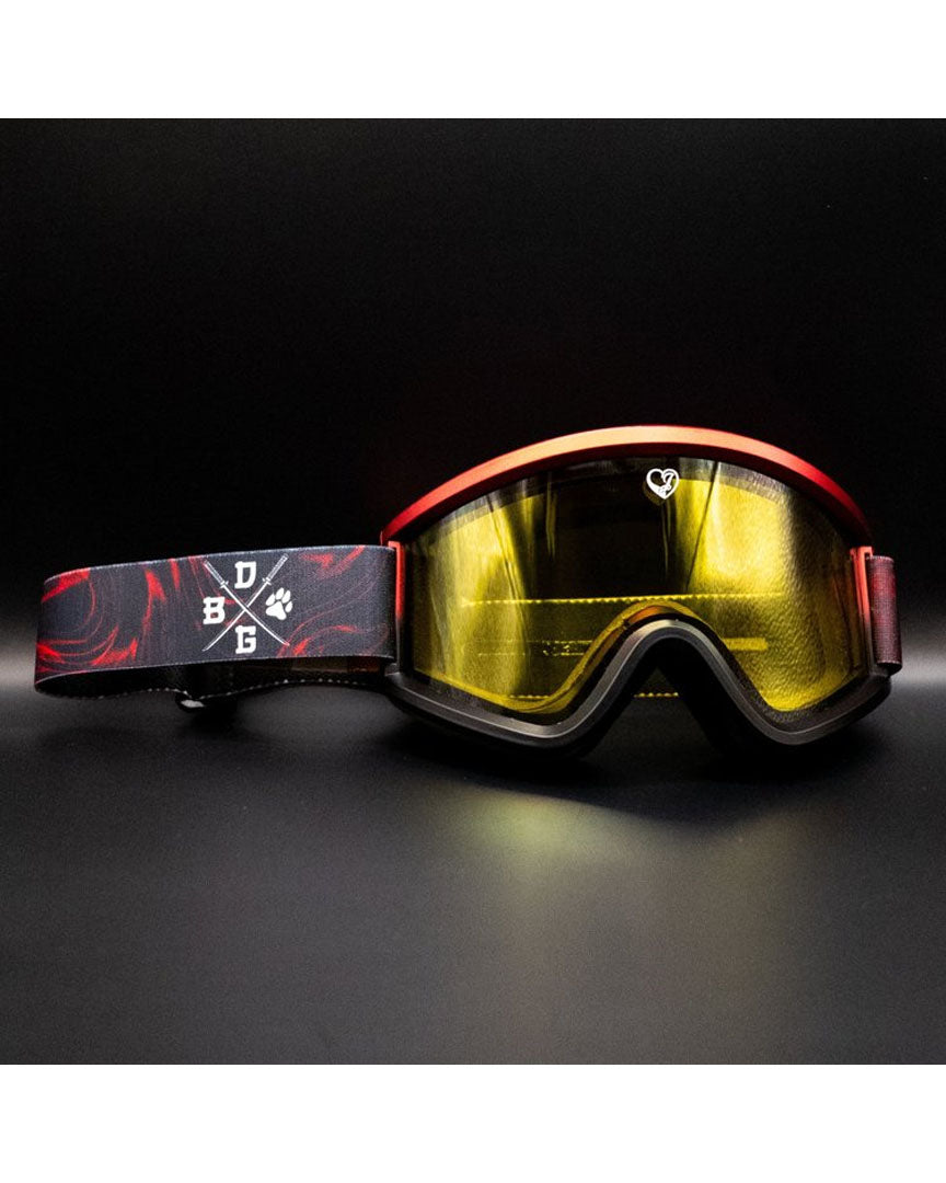 Tyson B-Dog Goggles - Red