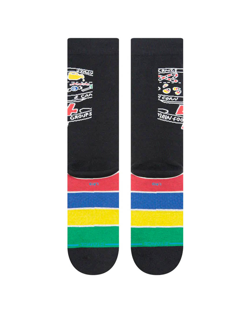 Ftp Elf Food Groups Socks - Black