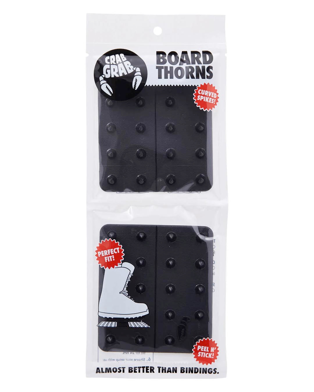 Board Thorns Traction Snow Traction Pad - Black