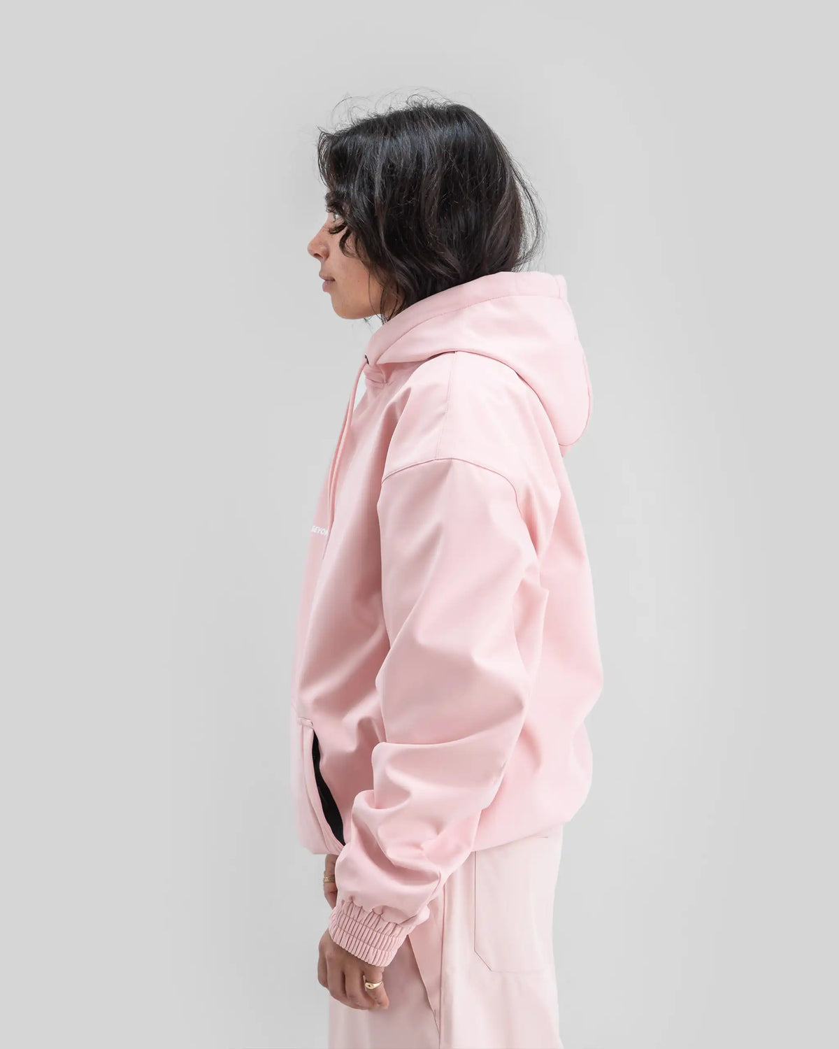 BEYOND MEDALS Softshell Hoodie - Pink – view 4