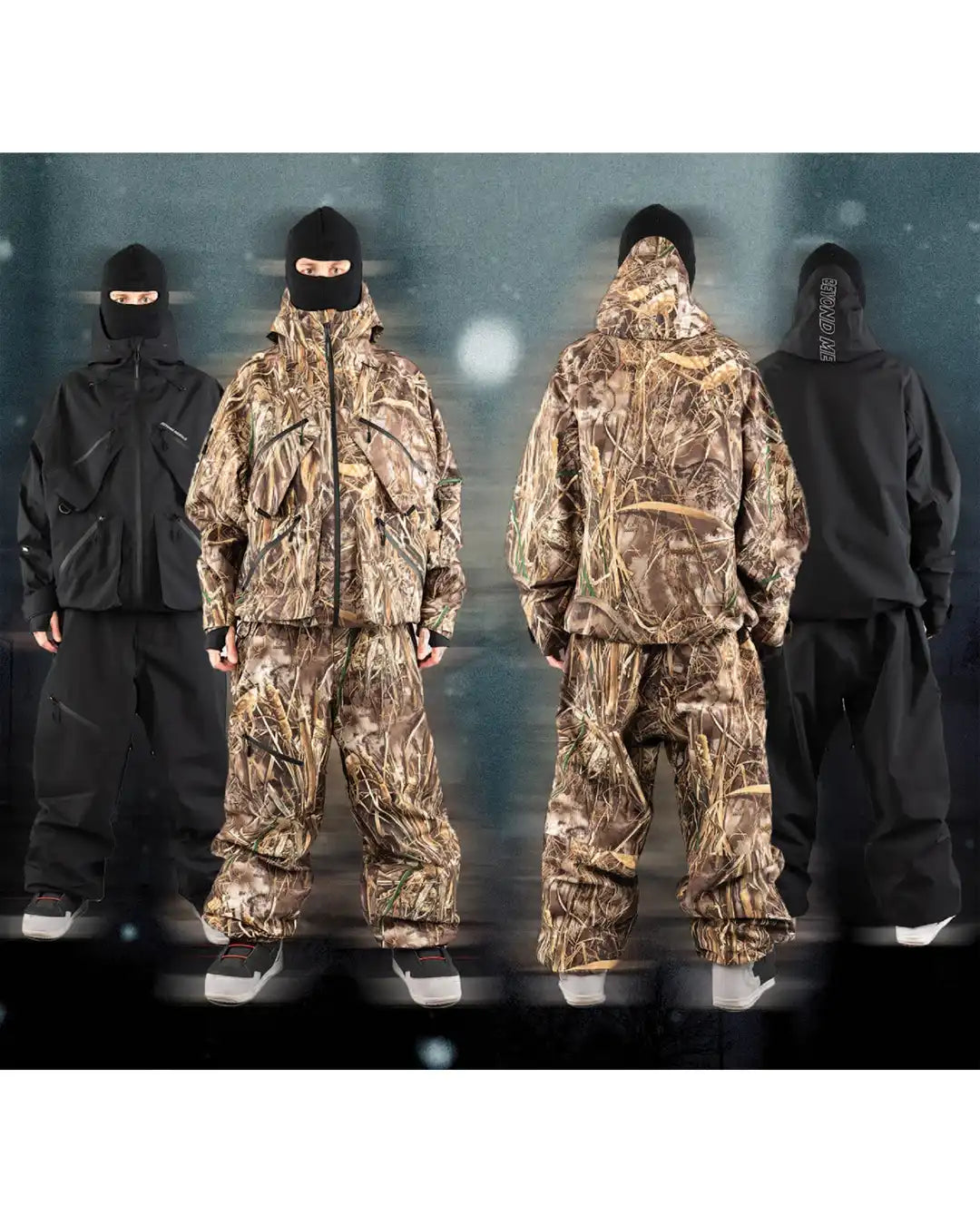 X 3L Winter Jacket - Black