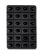 CRAB GRAB Shark Teeth  Snow Traction Pad - Black – view 3