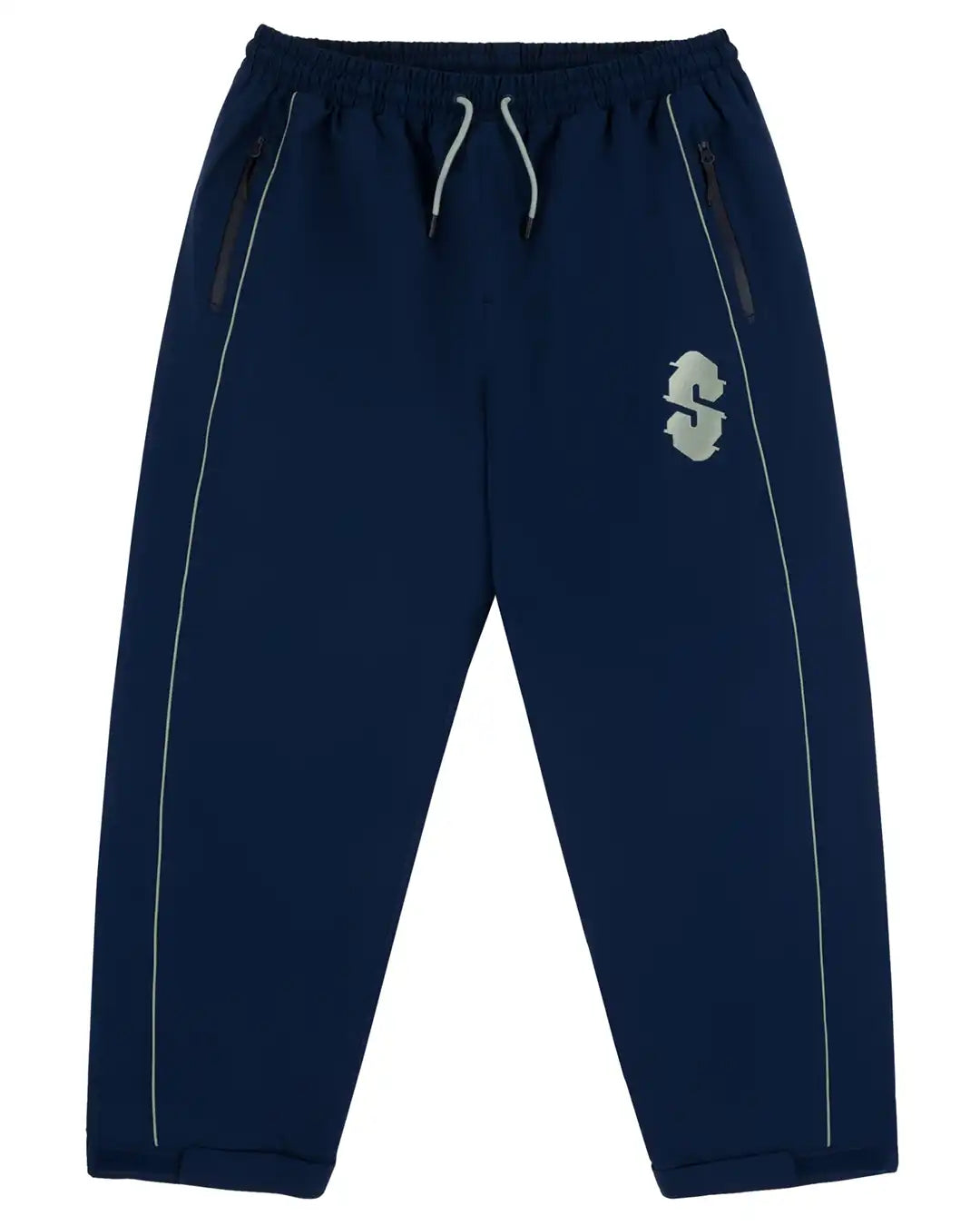 Insulated Track Snow Pants - Navy