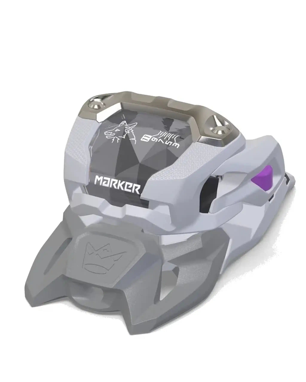 MARKER Squire 11 Ski Bindings - Grey/Purple 2027 – view 3