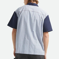 Chemise Builders Olson Woven - Blue Aura Strip