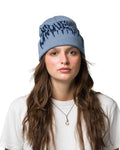 Dirty Cuff Beanie - Blue Fog