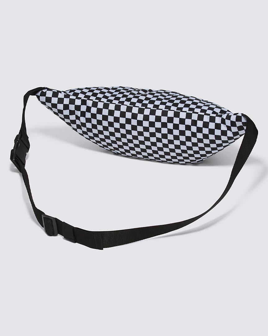 Ward Cross Body Pack Shoulder Bag - Black/White Check