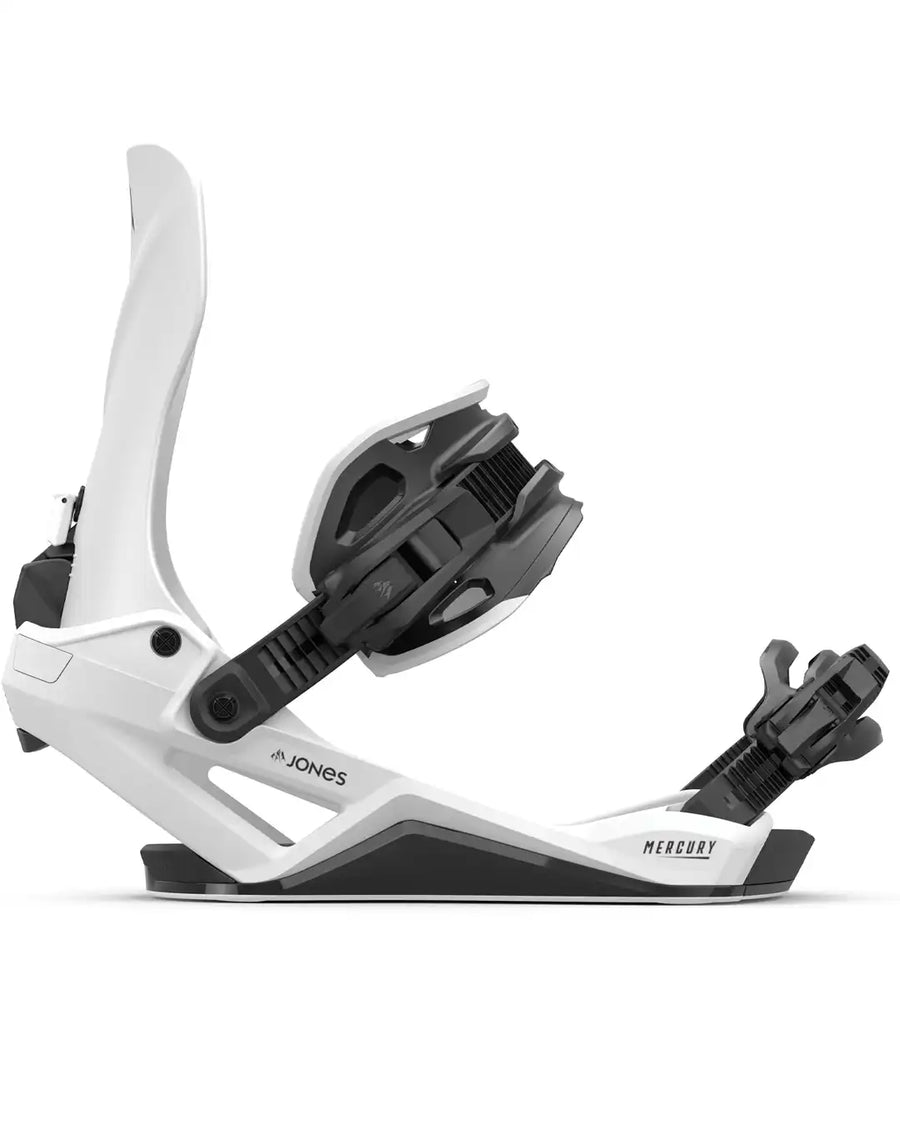 Mercury Fase Snowboard Bindings - Cloud White 2026