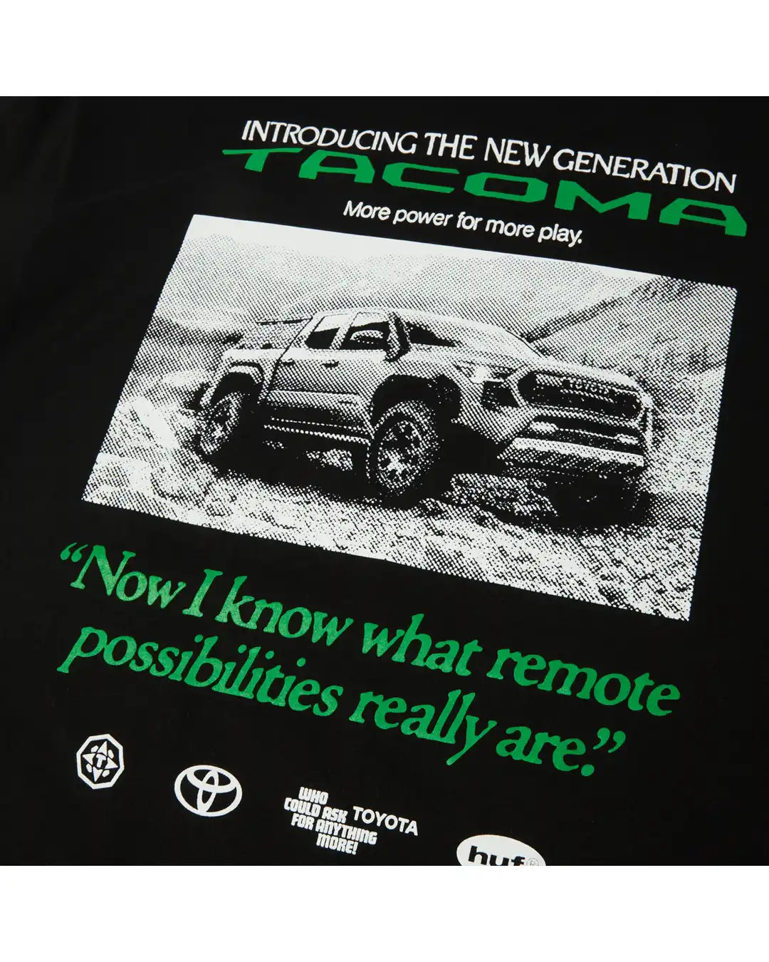 T-Shirt Toyota Th New Generation - Black