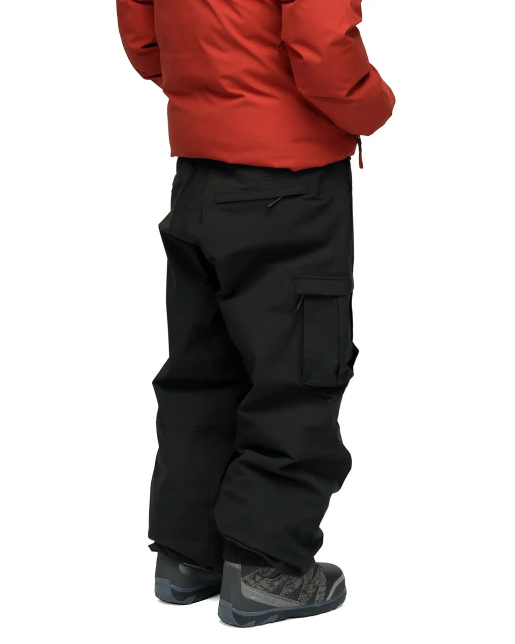 SOUVENIR S2000 Insulated Cargo Snow Pants - Black – view 4