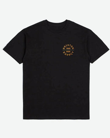 Oath V S/S T-Shirt - Black/Bright Gold/Olive Surplu