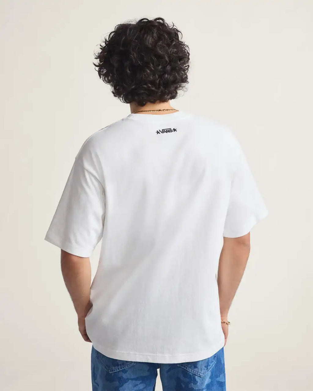 T-Shirt Skate Atiba Haze Curb Crw - White