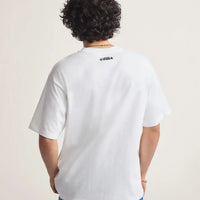 T-Shirt Skate Atiba Haze Curb Crw - White
