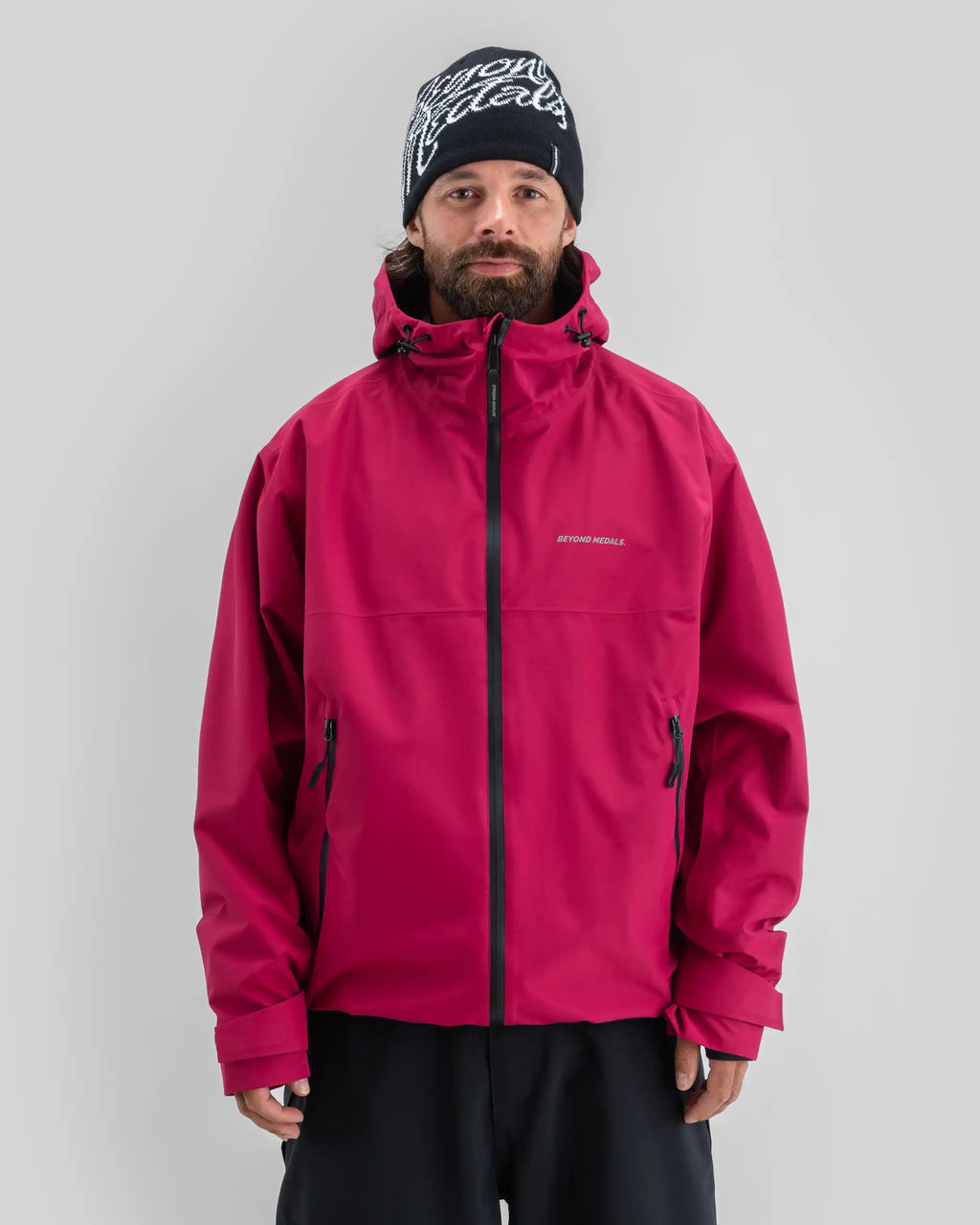 BEYOND MEDALS Park 2L Winter Jacket - Rasberry – view 3