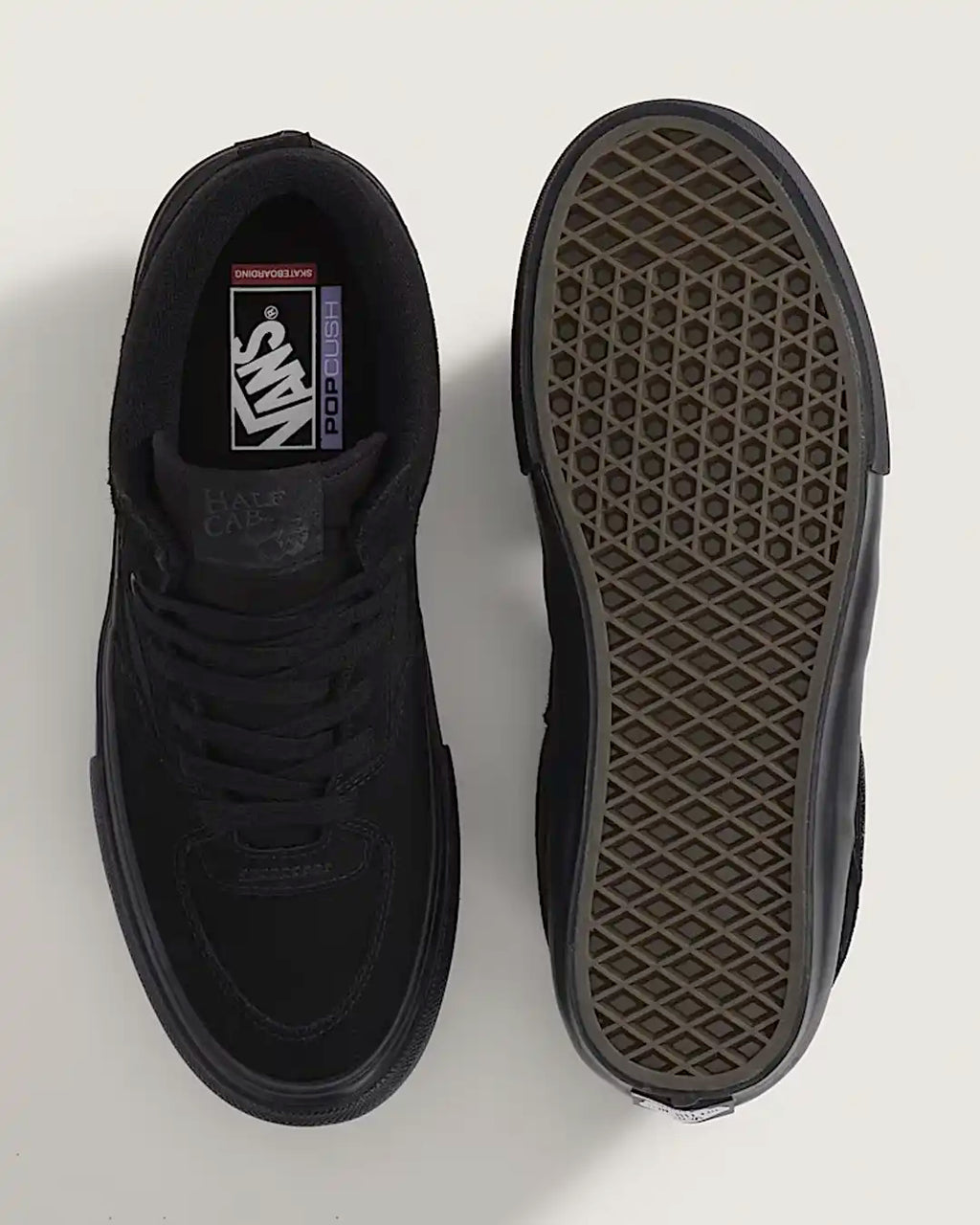 Skate Half Cab Shoes - Black/Black