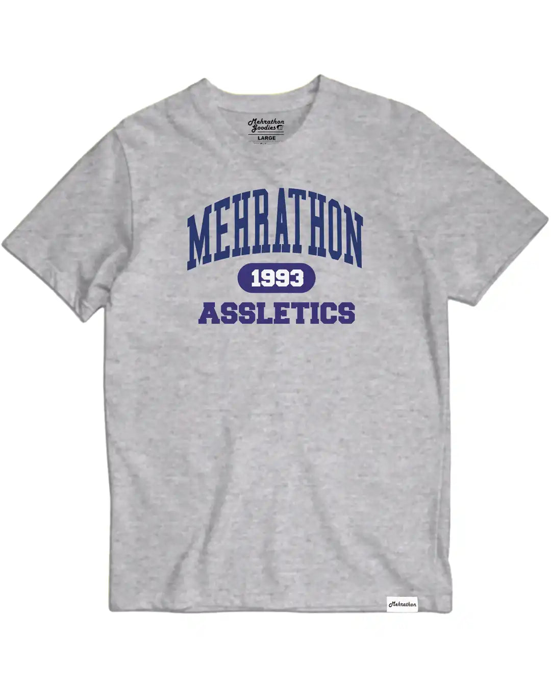 Assletics T-Shirt - Heather Grey