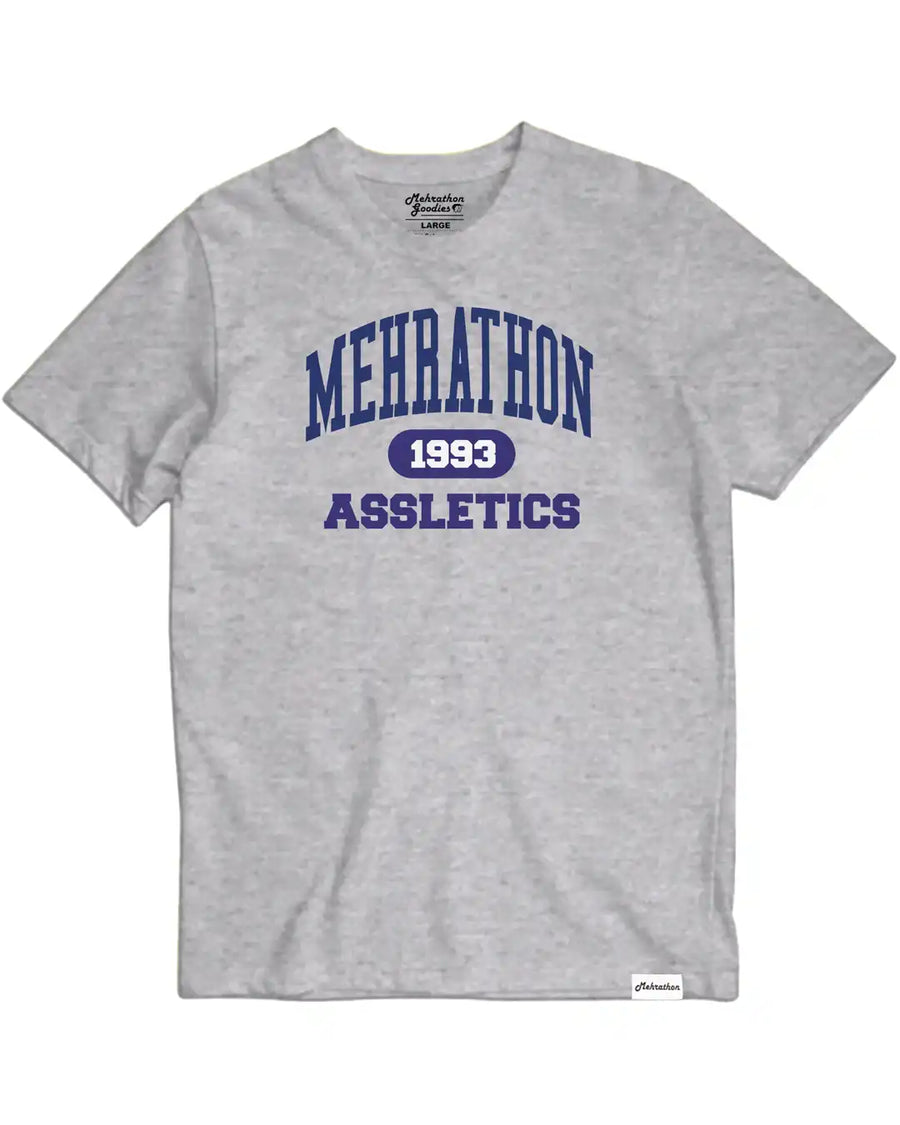 Assletics T-Shirt - Heather Grey