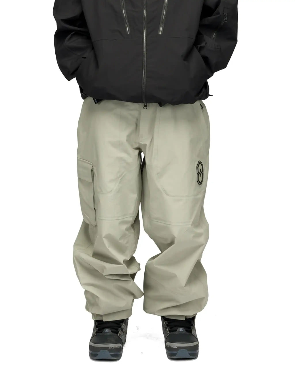 SOUVENIR 3 Ply Ripstop Pant Snow Pants - Black – view 3