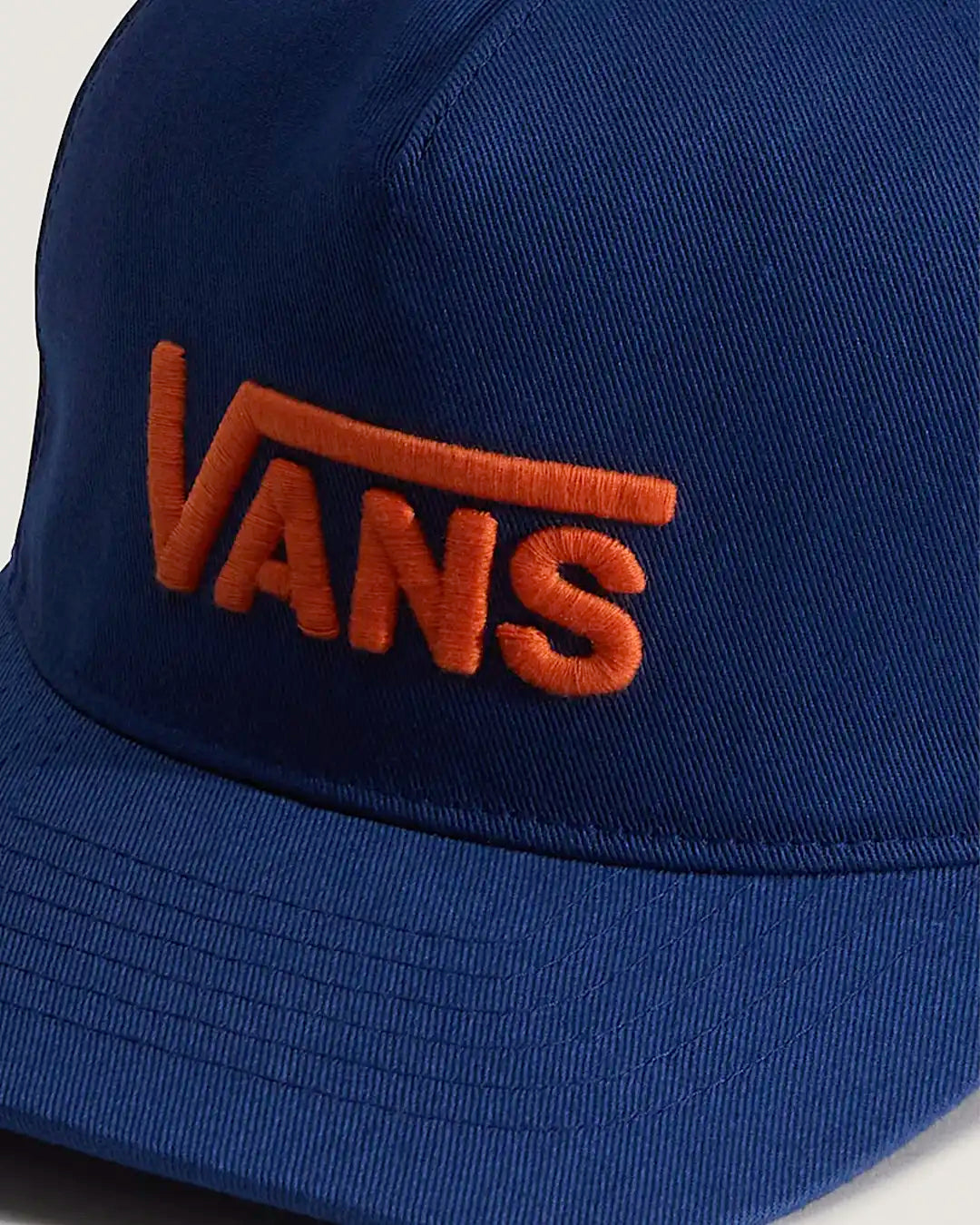 Kids Drop V Logo Snapback Hat - Deep Indigo